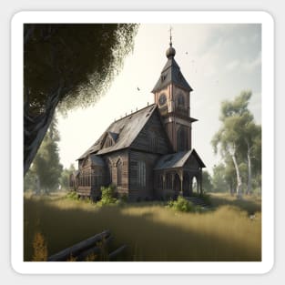 Chernarus : old church 1 Sticker